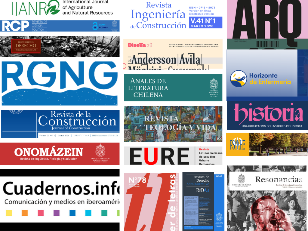 collage de portadas de revistas uc