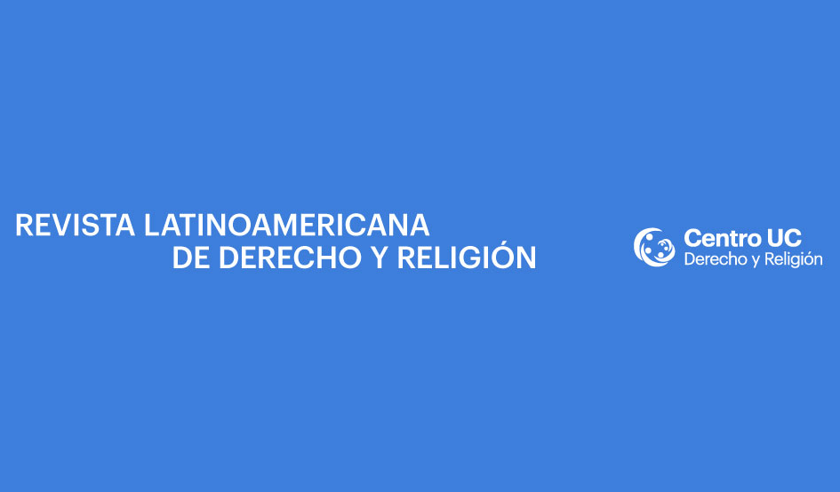 Portada de la Revista Latinoamericana de Derechoy Religión