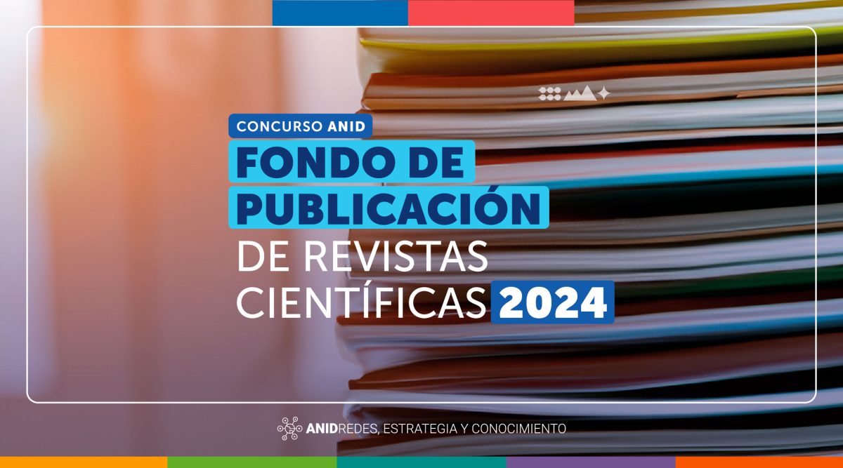 Imagen promocional del fondo de publicación de revistas científicas 2024.